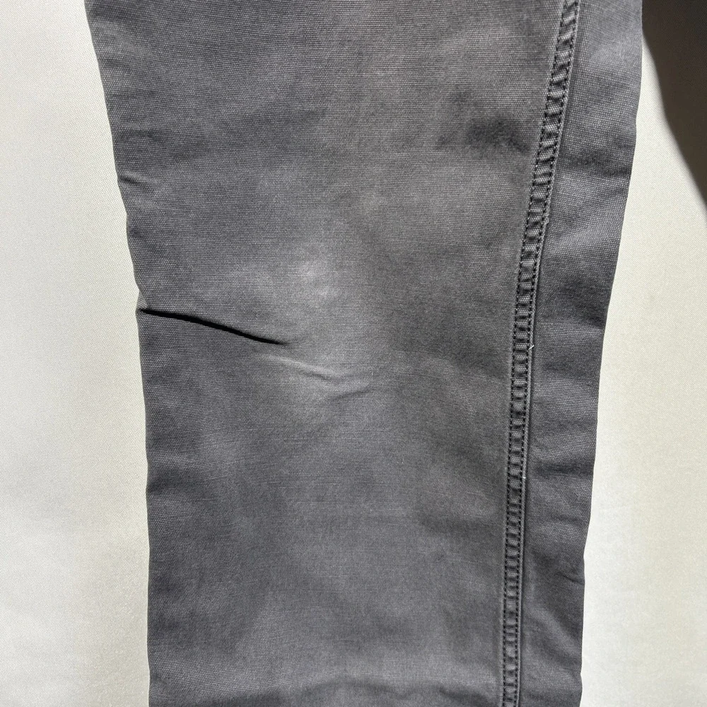 Carhartt Rugged Flex Pants Mens 34x34 Relaxed Fit Gray Canvas Work 102291